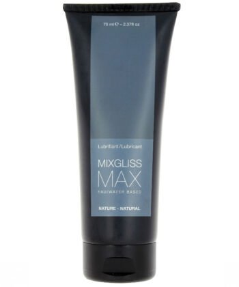 MIXGLISS - MAX LUBRICANTE ANAL BASE AGUA NATURAL 70 ML