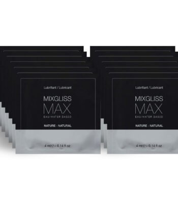 MIXGLISS - MAX ANAL DILATADOR LUBRIFICANTE PACK 12 DOSE ÚNICA 4ML