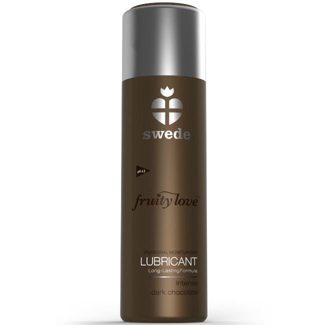 SWEDE - FRUITY LOVE LUBRICANT CHOCOLATE ESCURO 50 ML - Imagem 2