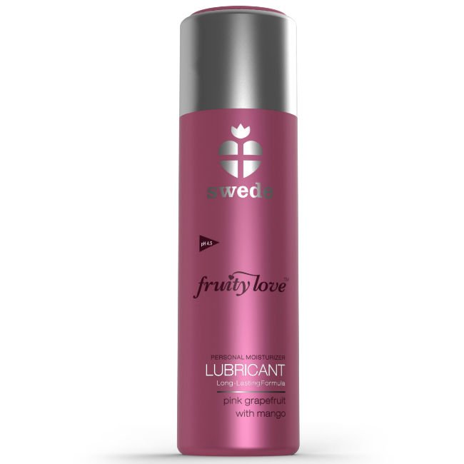 SWEDE - LUBRIFICANTE FRUITY LOVE ROSA TORANJA COM MANGA 100 ML - Imagem 2