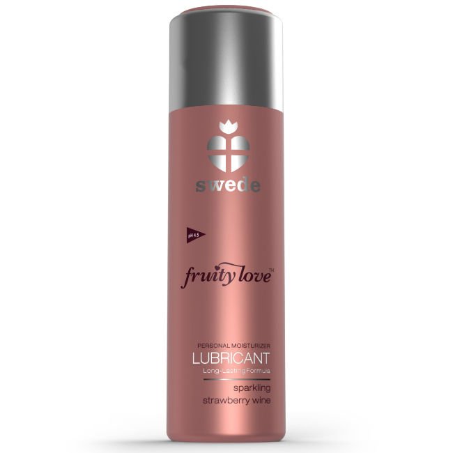 SWEDE - FRUITY LOVE LUBRICANTE FRESAS CON CHAMPAGNE 50 ML - Imagem 2