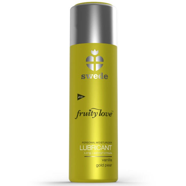 SWEDE - FRUITY LOVE LUBRICANTE PERA GOLDEN Y VAINILLA 50 ML - Image 2