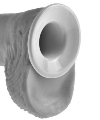 Visão alternativa de KING COCK - 25,5 CM HOLLOW STRAP-ON SUSPENDER SYSTEM CARNE