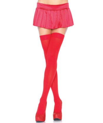 LEG AVENUE - MEDIAS OPACAS ROJO