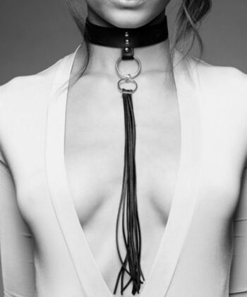 Alternative view of BIJOUX INDISCRETS MAZE - TASSEL CHOKER PRETO