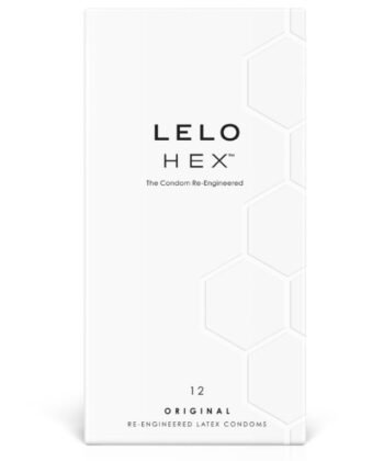 LELO - CAIXA DE PRESERVATIVO HEX 12 UNIDADES