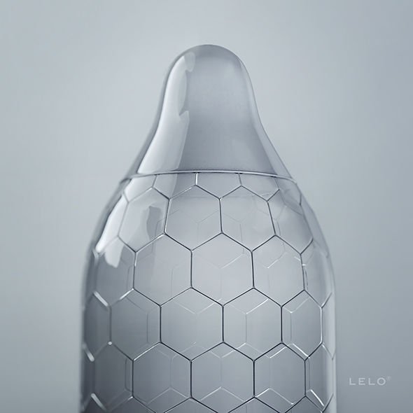LELO - CAIXA DE PRESERVATIVO HEX 3 UNIDADES - Image 2