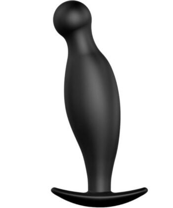 PRETTY LOVE - PLUG ANAL DE SILICONE 11.7 CM PRETO