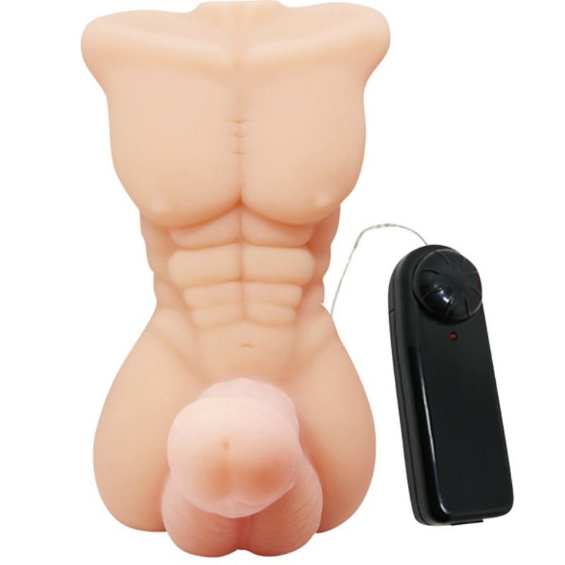 BAILE – TEMPTATION BIGGER MAN TORSO MASCULINO COM VIBRAÇÃO - Image 3