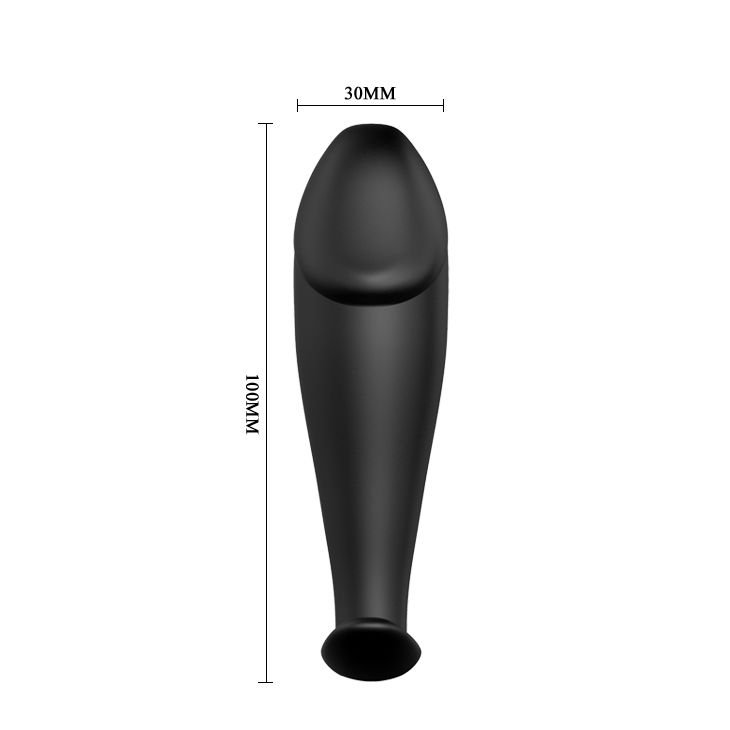 PRETTY LOVE – PLUG ANAL EM FORMA DE PÉNIS COM 12 MODOS DE VIBRAÇÃO PRETO - Imagem 4