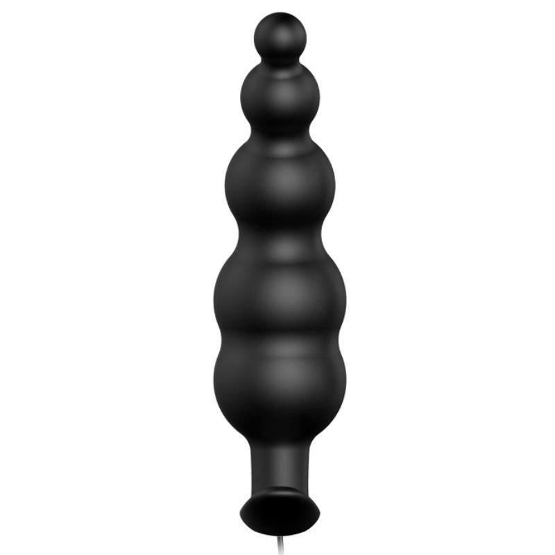 PRETTY LOVE – PLUG ANAL DE ESTIMULAÇÃO EXTRA EM SILICONE COM 12 MODOS DE VIBRAÇÃO PRETO - Image 2