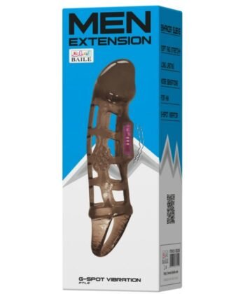BAILE – MANGA EXTENSORA PENIANA COM VIBRAÇÃO 13,5 CM - Image 2