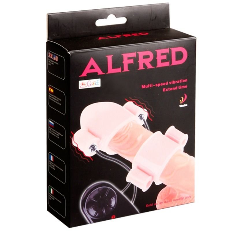 BAILE - COBERTURAS VIBRADORAS DE PÊNIS ALFRED COM CONTROLE - Image 3