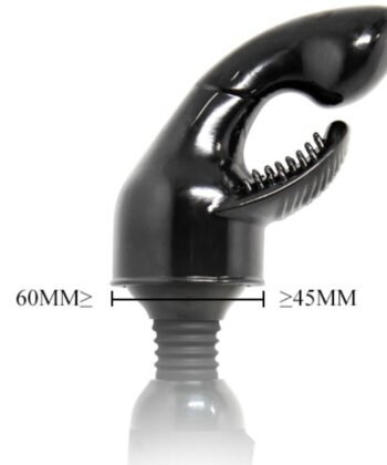BAILE - CABEÇA INTERCAMBIÁVEL POWER HEAD PARA MASSAGERESTIMULAO DE PONTO GY E CLITÓRIS - Imagem 5