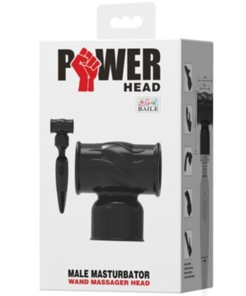 BAILE - CABEÇA INTERCAMBIÁVEL POWER HEAD PARA MASSAJADOR MASCULINO - Imagem 5