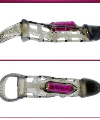 BAILE – MANGA EXTENSORA PENIANA COM VIBRAÇÃO 13,5 CM - Image 3