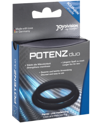 Alternative view of JOYDIVISION POTENZDUO - ANÉIS PRETO - M