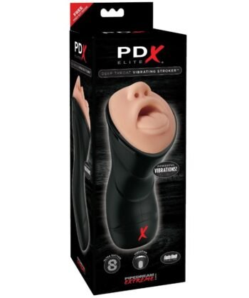 PDX ELITE - GARGANTA PROFUNDA VIBRADOR STROKER - Image 5
