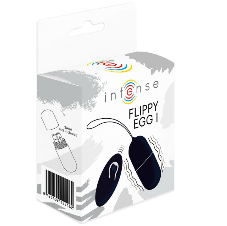 INTENSE - FLIPPY I VIBRATING OGG COM CONTROLE REMOTO PRETO - Image 2