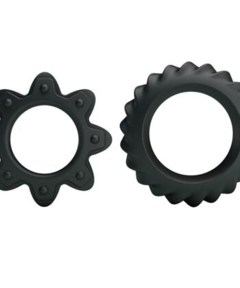 BAILE - KIT 2 ANÉIS FLORESCENTES DE SILICONE