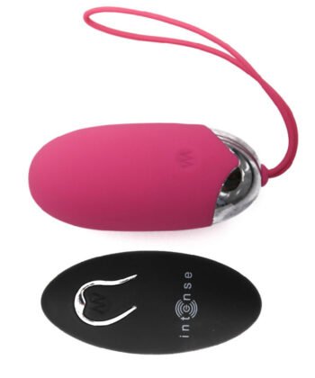 Visão alternativa de INTENSE - OVO VIBRANTE FLIPPY II COM CONTROLE REMOTO ROSA