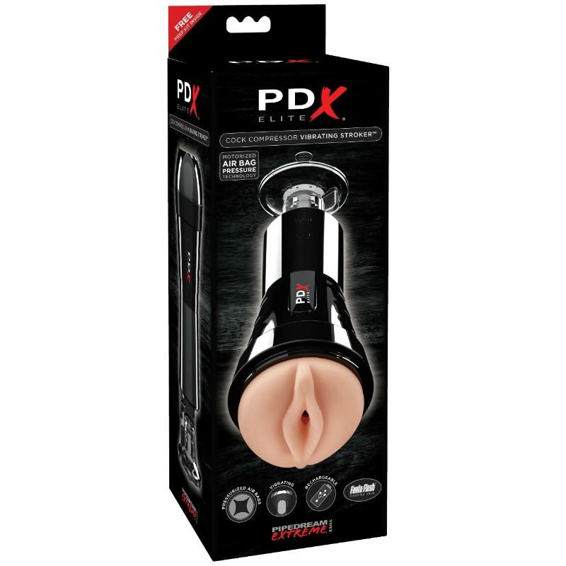 PDX ELITE - MASTURBADOR COM VIBRAÇÃO E EFEITO DE COMPRESSÃO - Image 4