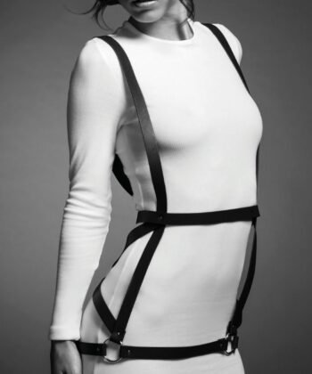 Alternative view of BIJOUX - INDISCRETS MAZE ARNÉS FORMA DE VESTIDO MARRON