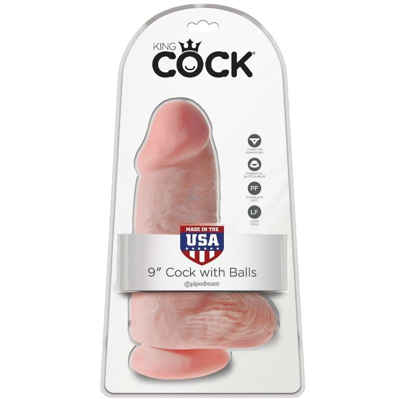 KING COCK - PÊNIS REALÍSTICO GORDINHO 23 CM - Image 3