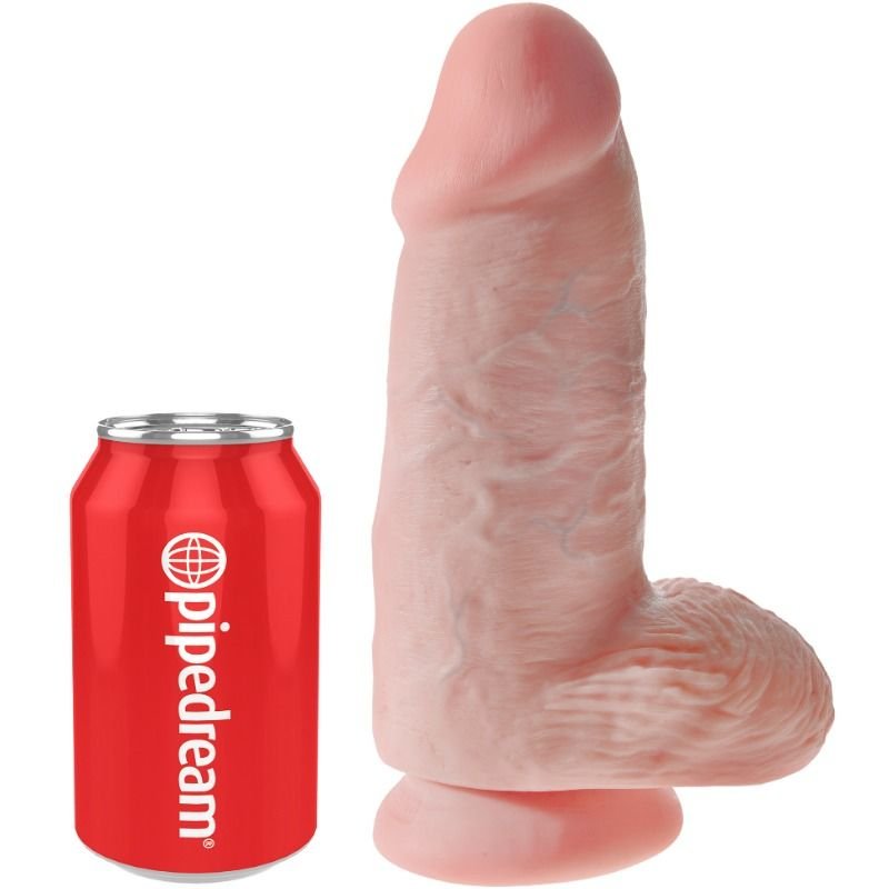 KING COCK - PÊNIS REALÍSTICO GORDINHO 23 CM - Image 4
