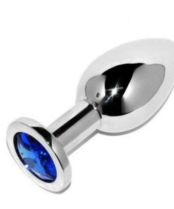 Alternative view of METAL HARD - PLUG ANAL DIAMANTE AZUL PEQUENO 5,71CM