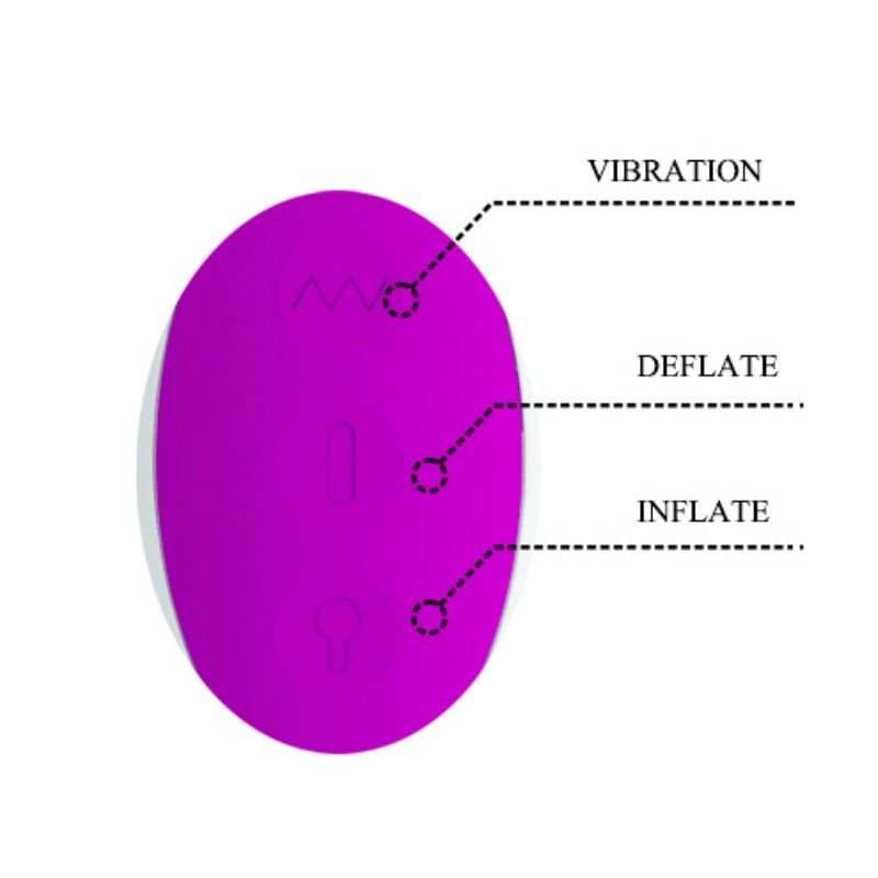 PRETTY LOVE - VIBRADOR INFLVEL RECARREGVEL DEMPSEY - Image 5