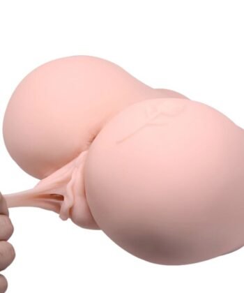 CRAZY BULL – BUNDA REALISTA ELÁSTICA COM VAGINA, ÂNUS E VIBRAÇÃO
