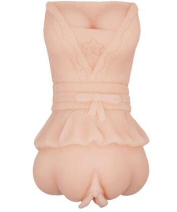 CRAZY BULL - MASTURBADOR DE VAGINA DE PELE DE GUA COM BALAS VIBRANTES
