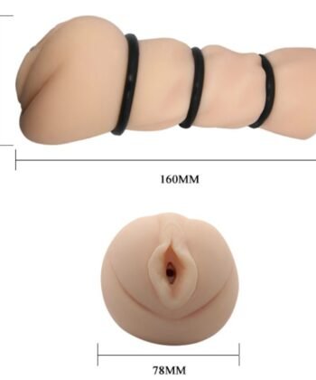 CRAZY BULL - MASTURBADOR DE VAGINA COM ANÉIS - Imagem 5