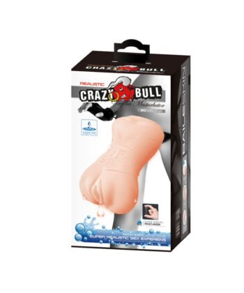 CRAZY BULL - MASTURBADOR DE PELE DE GUA VAGINA MODELO 4 - Image 5