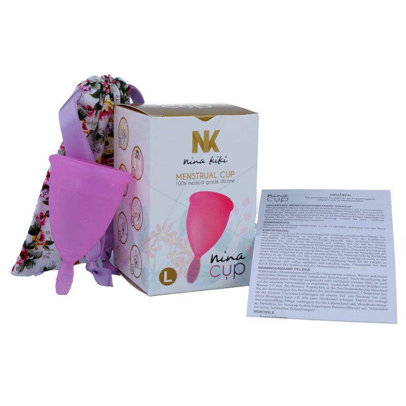 NINA KIKÍ - COPA MENSTRUAL LILA - TALLA L - Image 3
