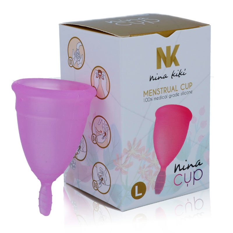 NINA KIKÍ - COPA MENSTRUAL LILA - TALLA L - Image 4