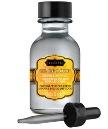 KAMASUTRA - ÓLEO COMESTÍVEL COCO E ABACAXI 22 ML