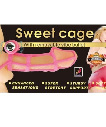 Visão alternativa de BAILE - SWEET 10 RITMOS FUNDA Y ANILLO SILICONA PARA EL PENE ROSA