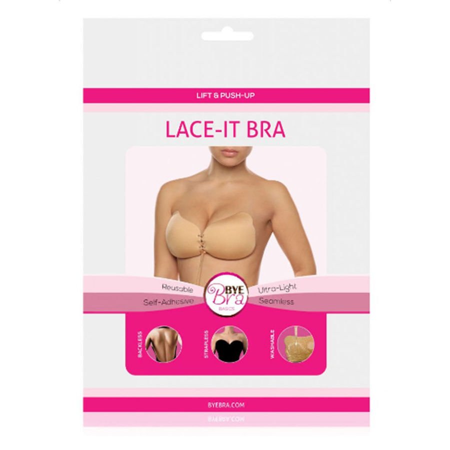 BYE-BRA - LACE-IT REALZADOR PUSH-UP BEIGE COPA B - Image 4