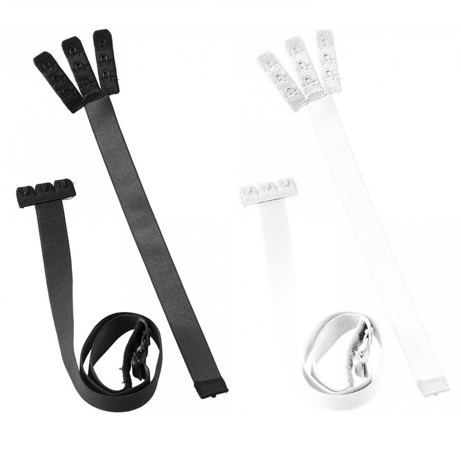 BYE-BRA - ADAPTADOR SUTI ABRIR VOLTA PRETO & BLANCO - Image 3