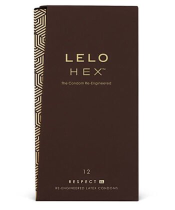 LELO - HEX PRESERVATIVOS RESPEITO XL 12 PACK
