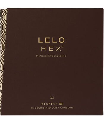 LELO - HEX PRESERVATIVOS RESPEITO XL 36 PACK