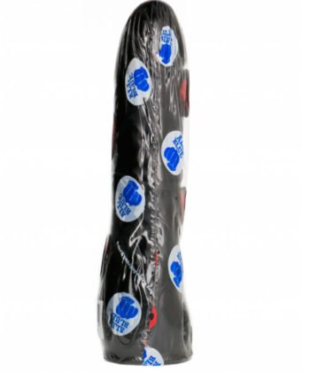 Visão alternativa de ALL BLACK - DILDO PRETO REALÍSTICO 20 CM