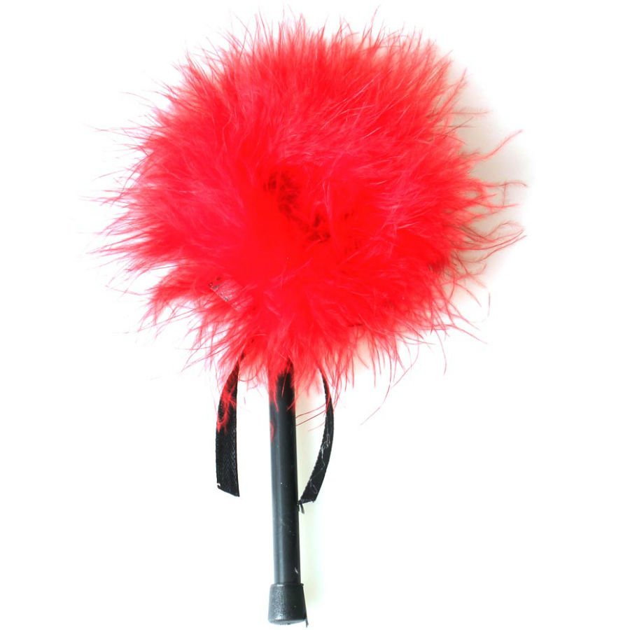 SECRETPLAY - ESPANADOR MARABOU VERMELHO - Imagem 2
