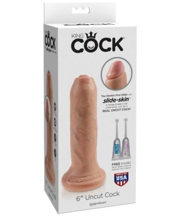 KING COCK - DILDO REALISTA CARNE SEM CORTES 15 CM - Imagem 5