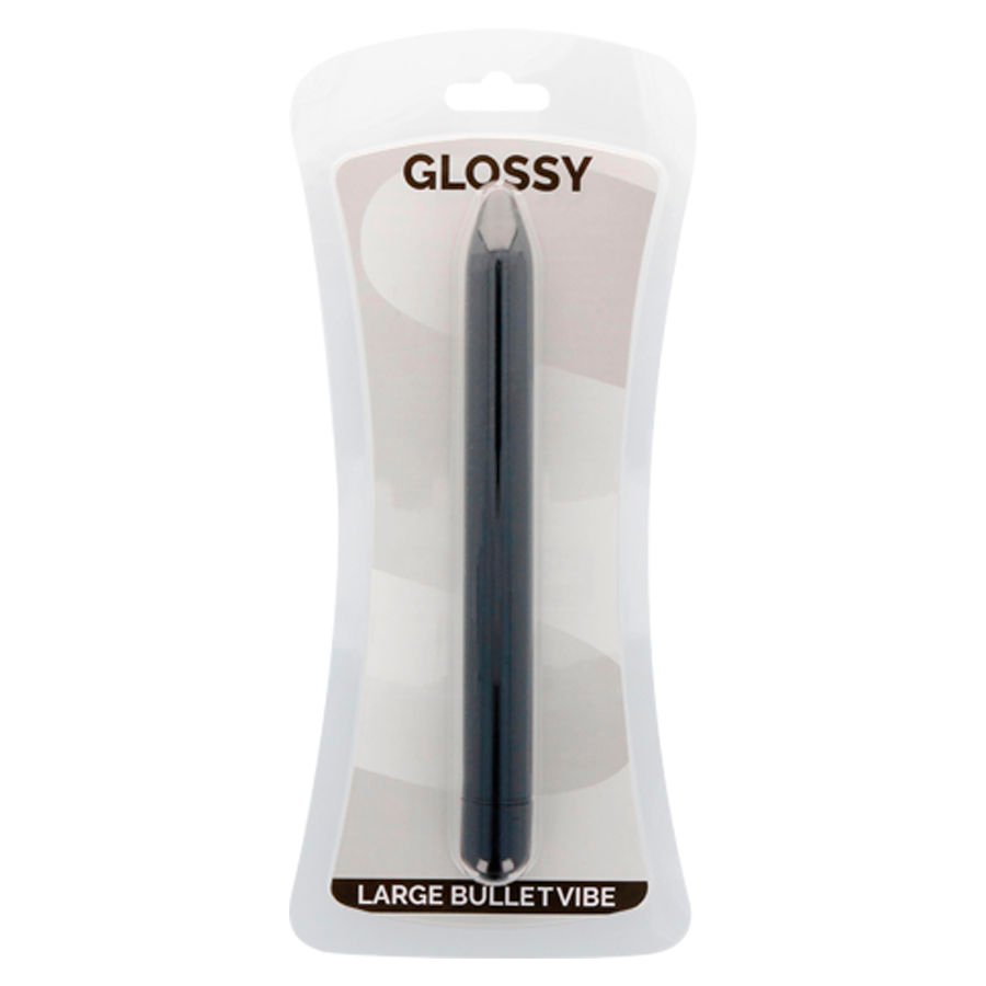 GLOSSY - SLIM VIBRADOR NEGRO - Image 2
