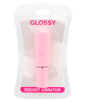 Visão alternativa de GLOSSY - POCKET VIBRADOR ROSA