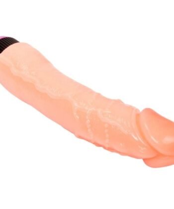 Alternative view of BAILE - VIBRADOR REALISTA FLEXÍVEL NATURAL 24 CM