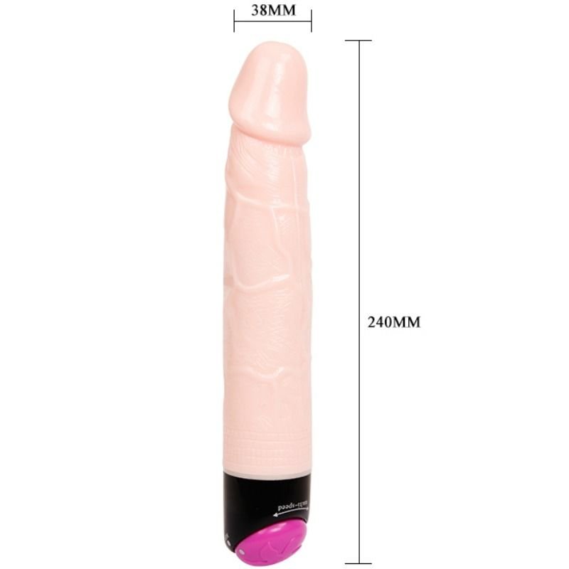 BAILE – VIBRAÇÃO E ROTAÇÃO REALISTA 24 CM - Imagem 3